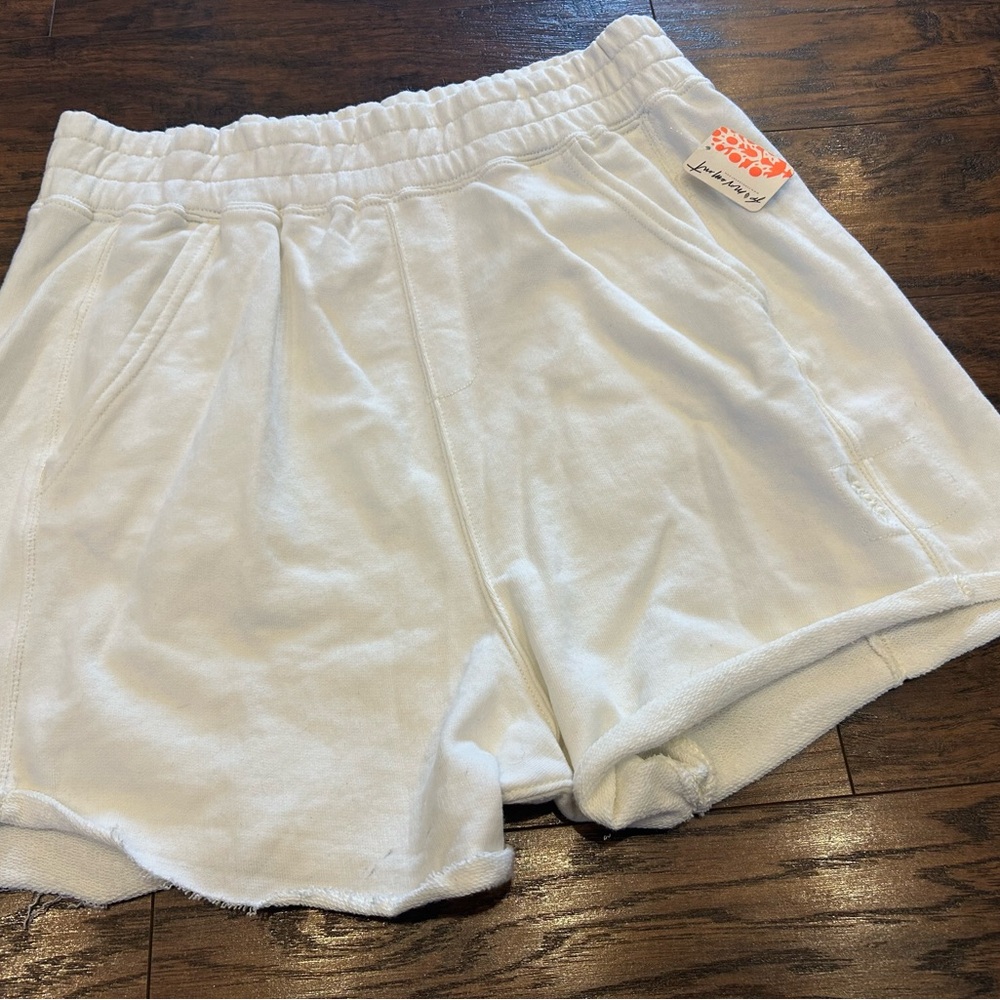 NWT FP Free People Movement Women’s All Star shorts - white - Medium - Picture 3 of 9